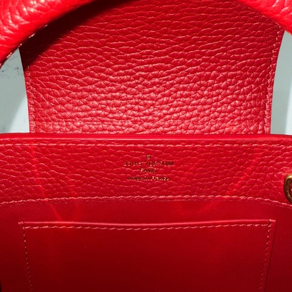 Louis Vuitton Mini Capucines Scarlet Red - Picture 15 of 16